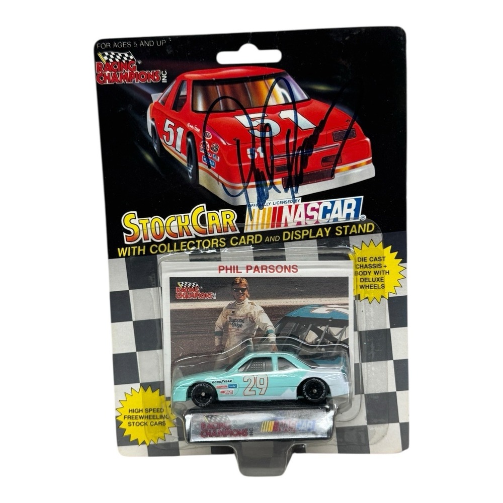 Phil Parsons Racing‎ Champions Stock Car #29 1991 NASCAR 1:64 Autographed
